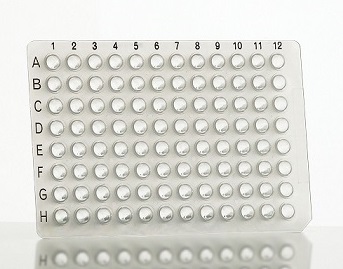 Bild 1 von 96-Well PCR-Platten <br>schwarze A/N-Matrix